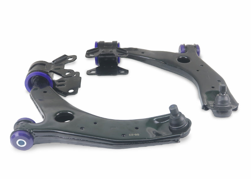SuperPro 10-14 Mazda3 Front Lower Control Arm Set W/ Sp Bushings