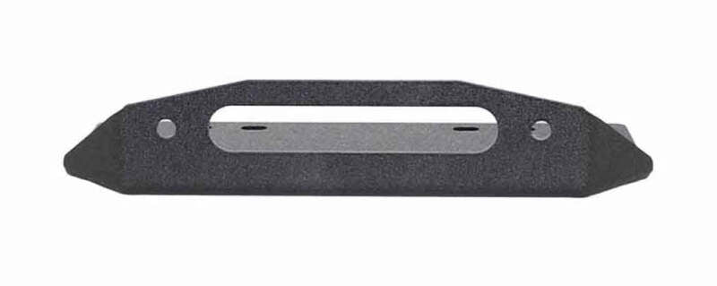 Fishbone Offroad 07-18 Jeep Wrangler JK Rubicon Unlimited Steel Front Bumper - Blk Txtrd Powdercoat