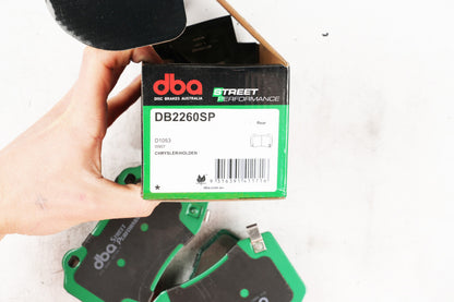 DBA 2015+ Dodge Challenger Hellcat SRT8 SP500 Rear Brake Pads