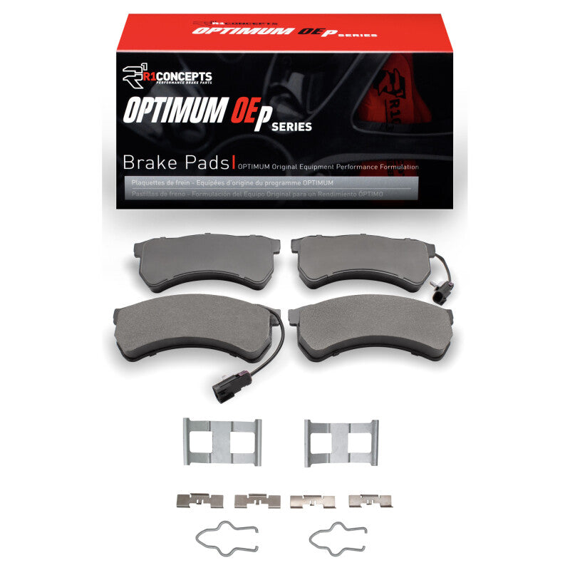R1 Concepts R1 16-24 Freightliner MT55 Front/Rear Optimum OE Pads & Hardware Kit