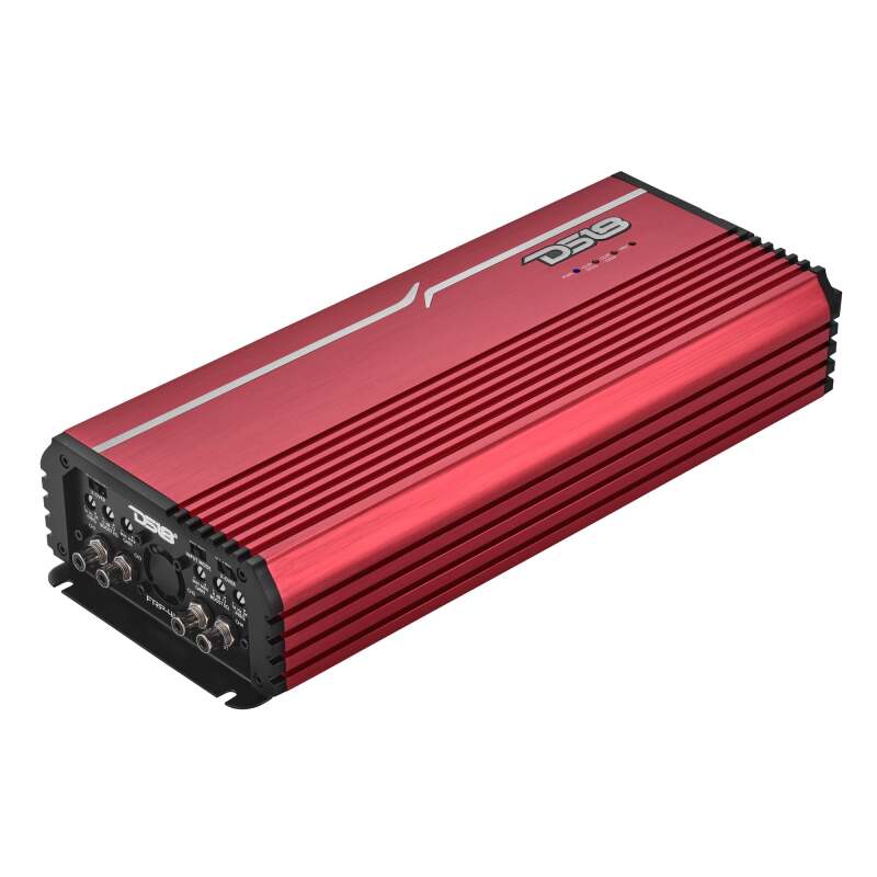 DS18 4-Channel Class-D Amp Stereo Full-Range 4 x 400 W RMS at4 ohm- Red