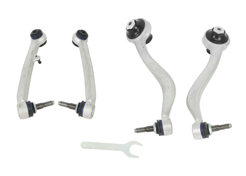SuperPro 2012 BMW 328i Base Front Alloy Control Arm & Radius Arm Kit