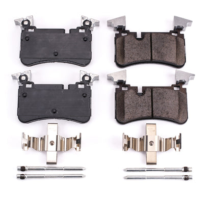PowerStop Power Stop 08-13 Mercedes-Benz C63 AMG Rear Z17 Evolution Ceramic Brake Pads w/Hardware