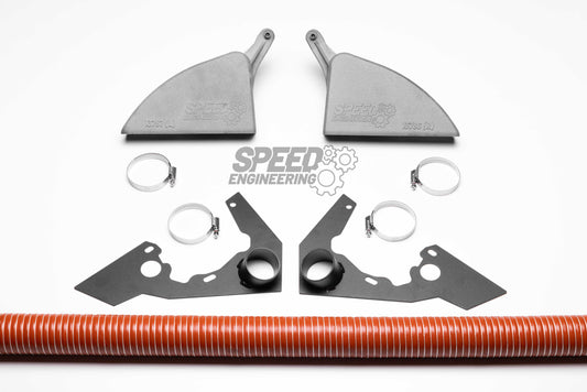 Speed Engineering 14084 Brake Cooling System Suitable For Hyundai i30N front Axle  complete Set | ML Performance Car Parts