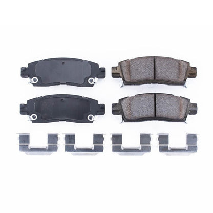 PowerStop Power Stop 08-17 Buick Enclave Rear Z17 Evolution Ceramic Brake Pads w/Hardware