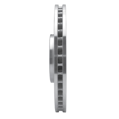 R1 Concepts R1 2012-2018 Audi A6 Quattro Front Left Drilled & Slotted Silver Brake Rotor