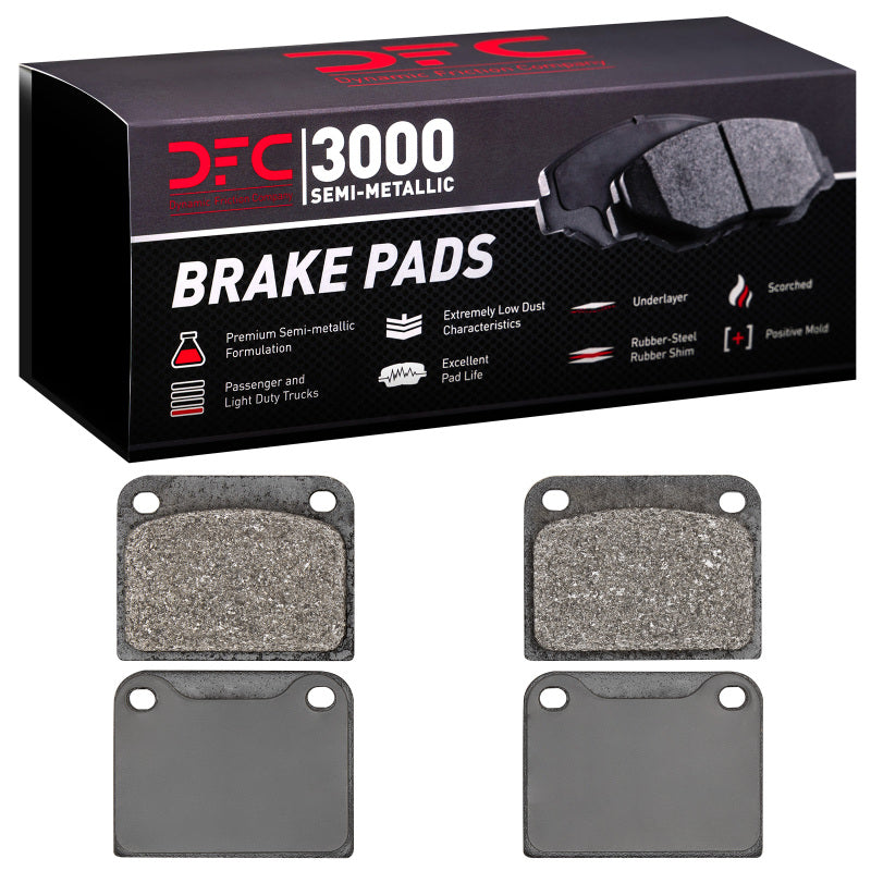 DFC 74-76 Saab 99 Rear 3000 Semi-Metallic Brake Pads