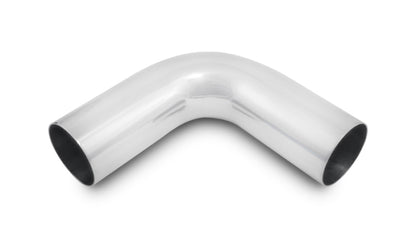 Vibrant 4in O.D. Universal Aluminum Tubing (90 degree bend) - Polished
