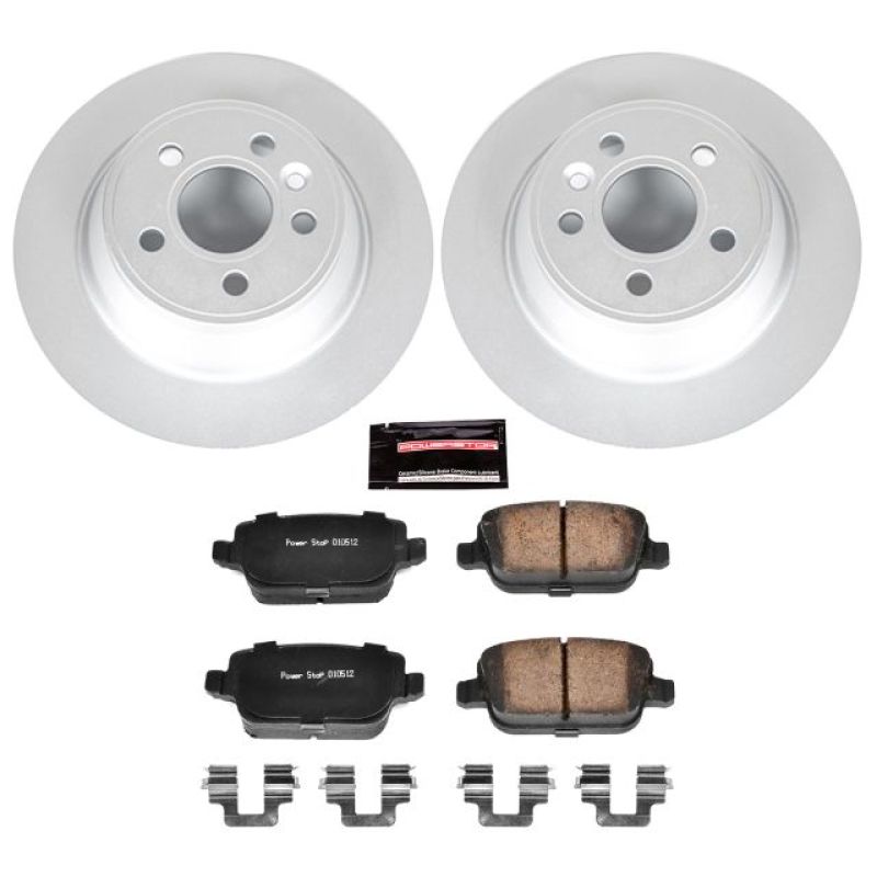 PowerStop Power Stop 07-11 Volvo S80 Rear Z23 Evolution Sport Coated Brake Kit