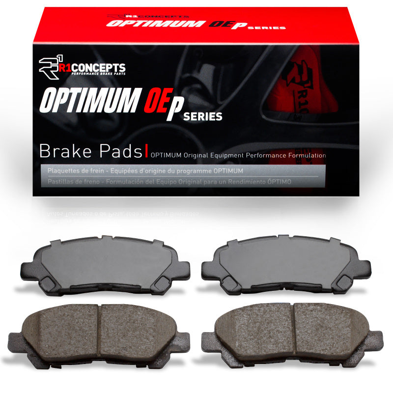 R1 Concepts R1 08-13 Toyota Highlander Rear R1 Optimum OE Brake Pads