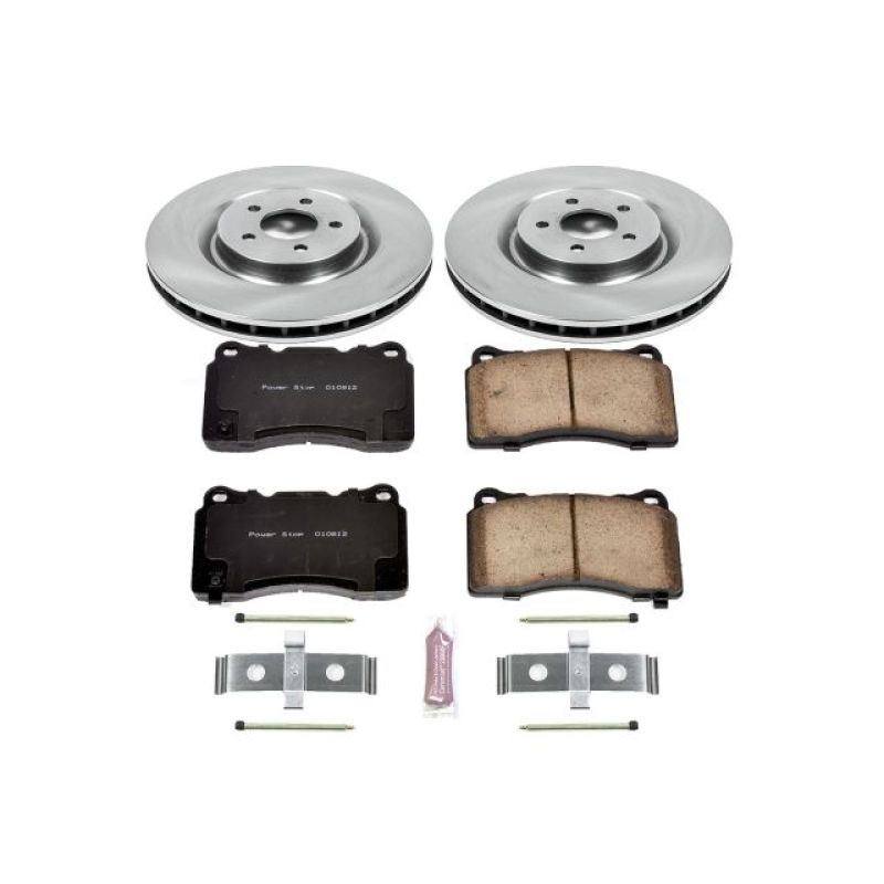 PowerStop Power Stop 07-14 Ford Mustang Front Autospecialty Brake Kit