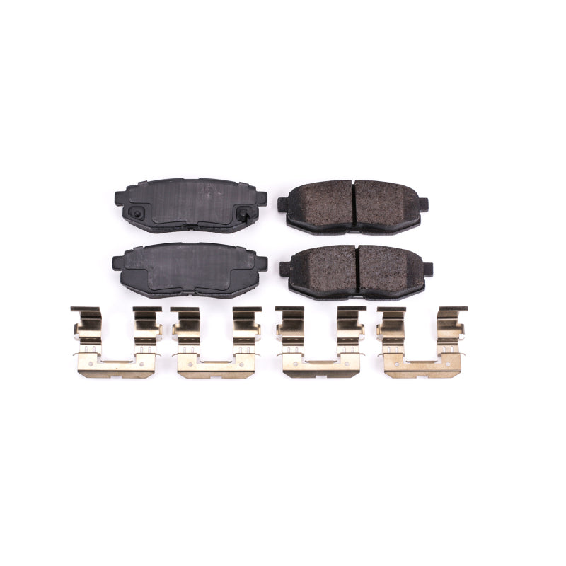 PowerStop Power Stop 13-16 Scion FR-S Rear Z17 Evolution Ceramic Brake Pads w/Hardware