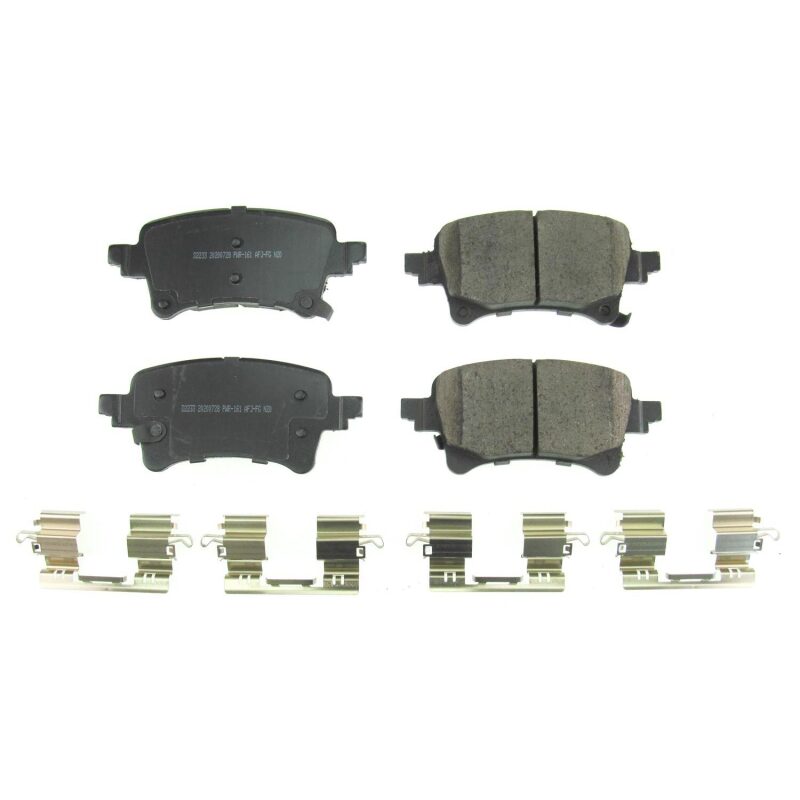 PowerStop Power Stop 2020 Jeep Gladiator Rear Z17 Evolution Ceramic Brake Pads w/Hardware