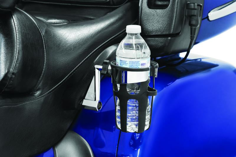 Kuryakyn Reflex Drink Holder 01-17 GL1800 Passenger Mount Chrome