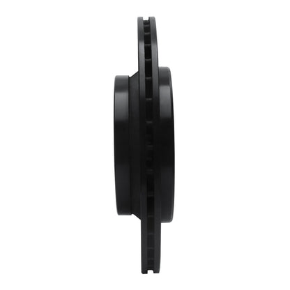 R1 Concepts R1 03-14 Volvo XC90 Rear Right Drilled & Slotted Black Brake Rotor