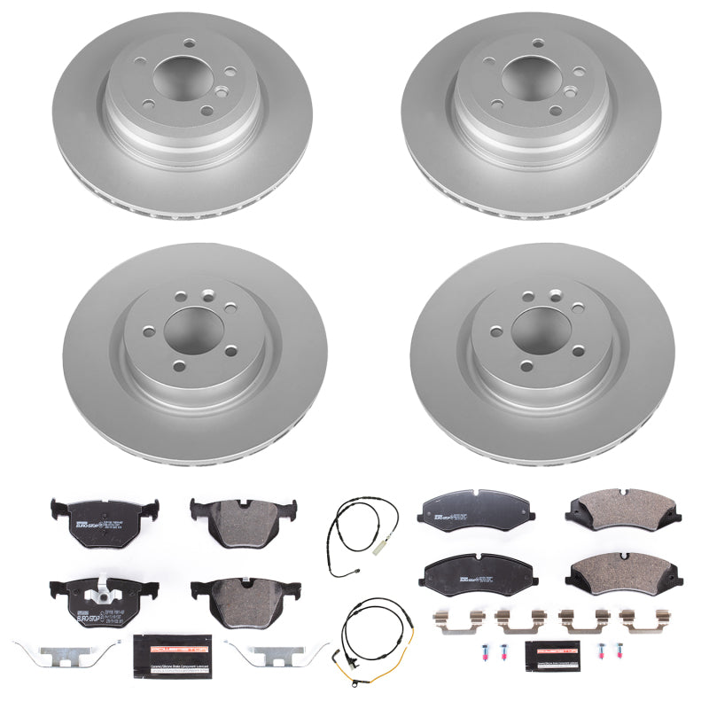 PowerStop Power Stop 13-15 BMW X1 Rear Euro-Stop Brake Kit