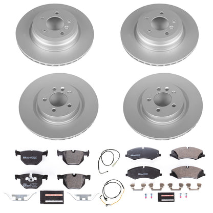 PowerStop Power Stop 13-15 BMW X1 Rear Euro-Stop Brake Kit