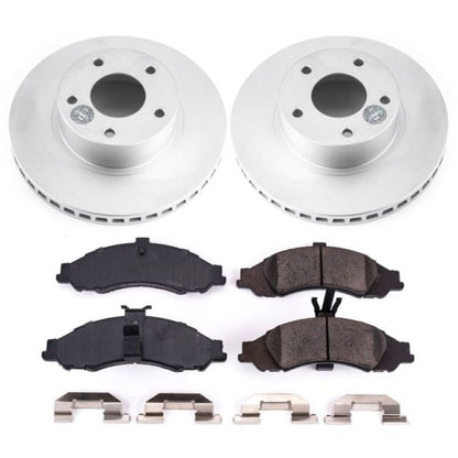 PowerStop Power Stop 2004 Pontiac GTO Front Z17 Evolution Geomet Coated Brake Kit