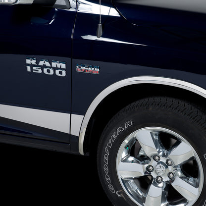 Putco 10-17 RAM 2500/3500 Crew Cab 5.7 Bed 5.5in Wide 12pcs w/o Factory Flares Pro SS Rocker Panels