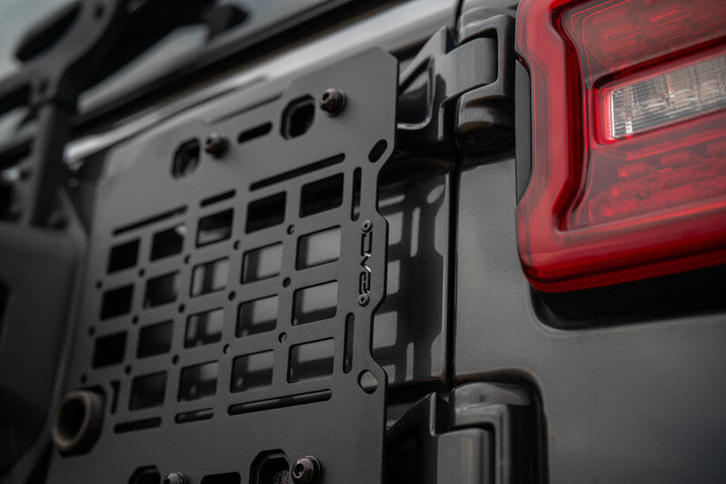 DV8 Offroad 2018-2025 Jeep Wrangler JL Tailgate Reinforcement Molle Panel