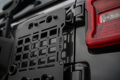 DV8 Offroad 2018-2025 Jeep Wrangler JL Tailgate Reinforcement Molle Panel