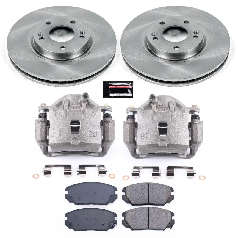 PowerStop Power Stop 06-10 Hyundai Sonata Front Autospecialty Brake Kit w/Calipers