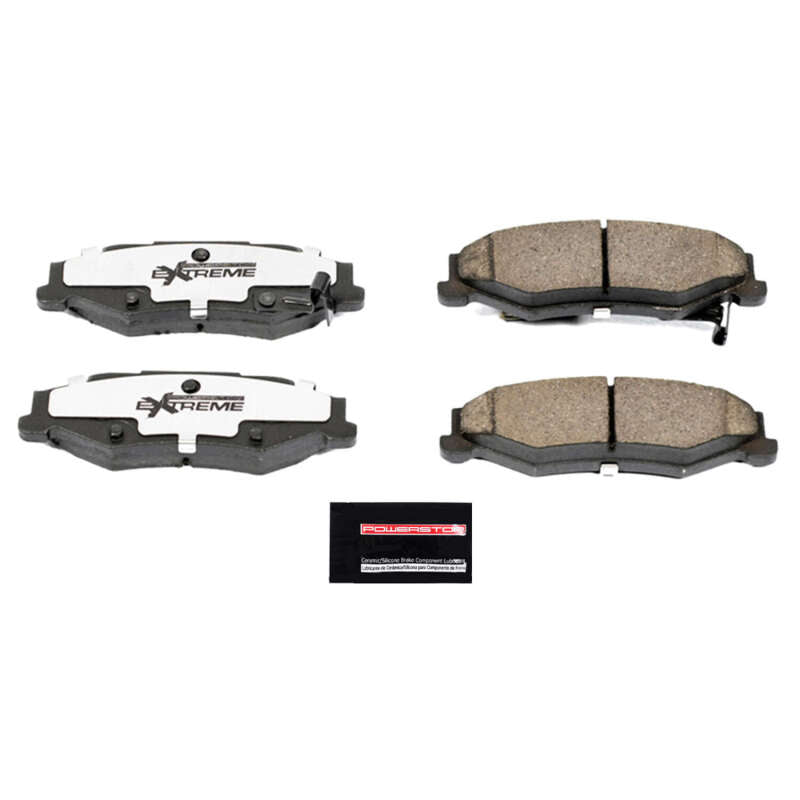 PowerStop Power Stop 04-09 Cadillac XLR Rear Z26 Extreme Street Brake Pads w/Hardware