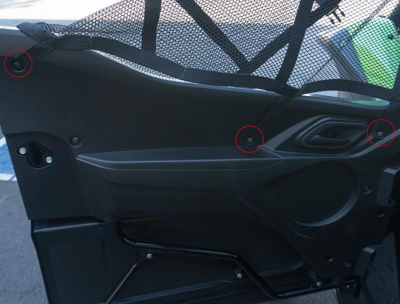 PRP Seats PRP Kawasaki KRX Mesh Window Net Set