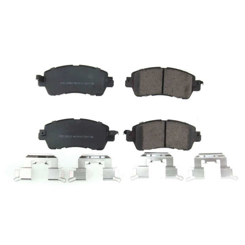 PowerStop Power Stop 2016 Scion iA Front Z17 Evolution Ceramic Brake Pads w/Hardware