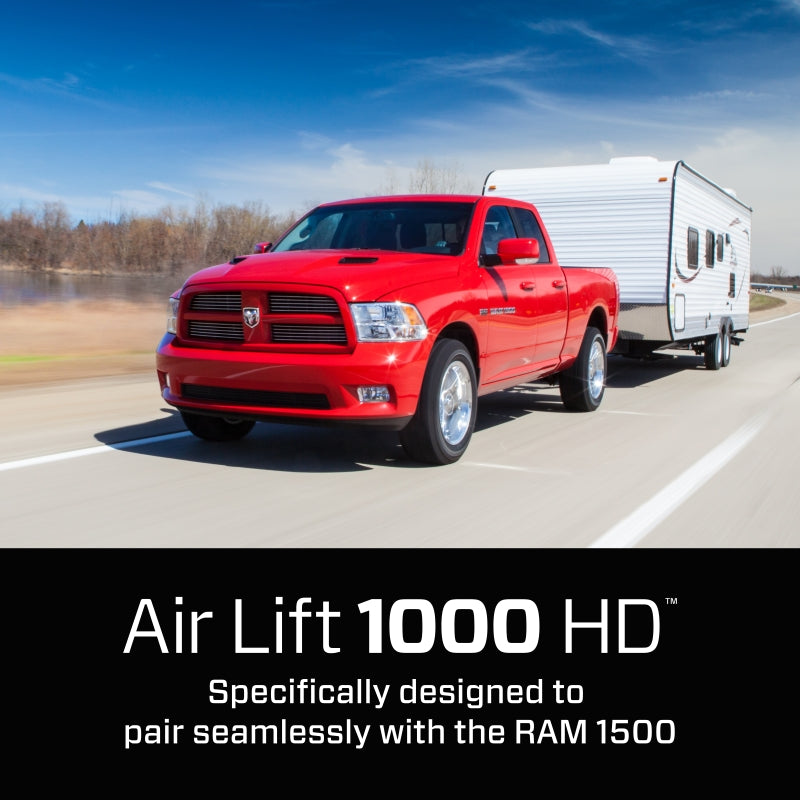 Air Lift 1000HD Rear Air Spring Kit for 09-18 Dodge Ram 1500
