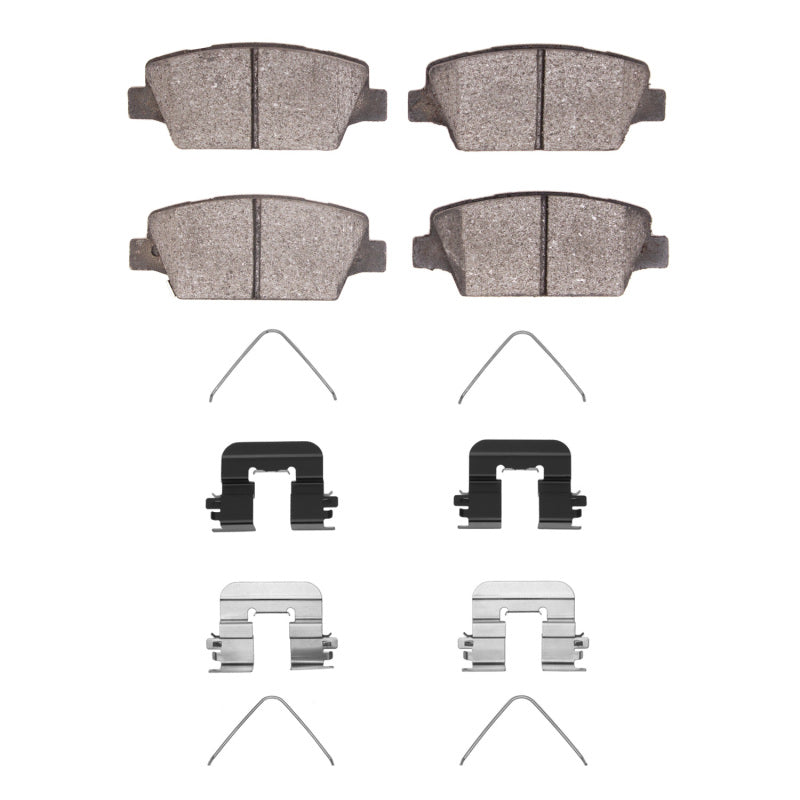R1 Concepts R1 17-19 Kia Cadenza Rear Ceramic Pads & Hardware Kit