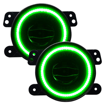 ORACLE Lighting Oracle Jeep Wrangler JK/JL/JT High Performance W LED Fog Lights - Green