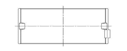 ACL Toyota 1RZ, 2RZ, 2TZ, 3RZ Inline 4 .025mm Oversized High Performance Main Bearing Set