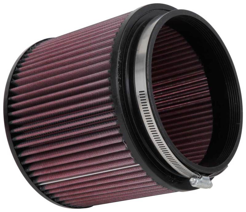 K&N Engineering K&N Filter Universal Rubber Filter - Round Straight 3.5in Base OD x 3.5in Top OD x 5in H
