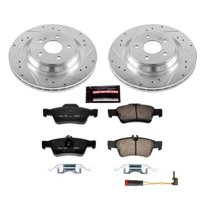 PowerStop Power Stop 09-14 Mercedes-Benz CL550 Rear Z23 Evolution Sport Brake Kit
