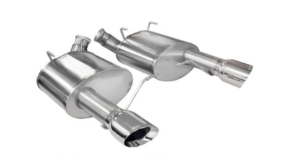 CORSA Performance Corsa 2011-2014 Ford Mustang GT/Boss 302 5.0L V8 Polished Sport Axle-Back Exhaust