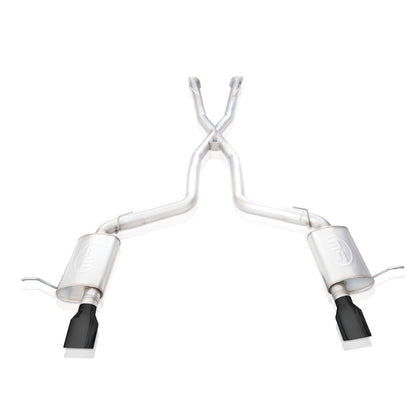 Stainless Works 18-19 Dodge Durango 6.4L Redline Catback Exhaust w/ Black Tips