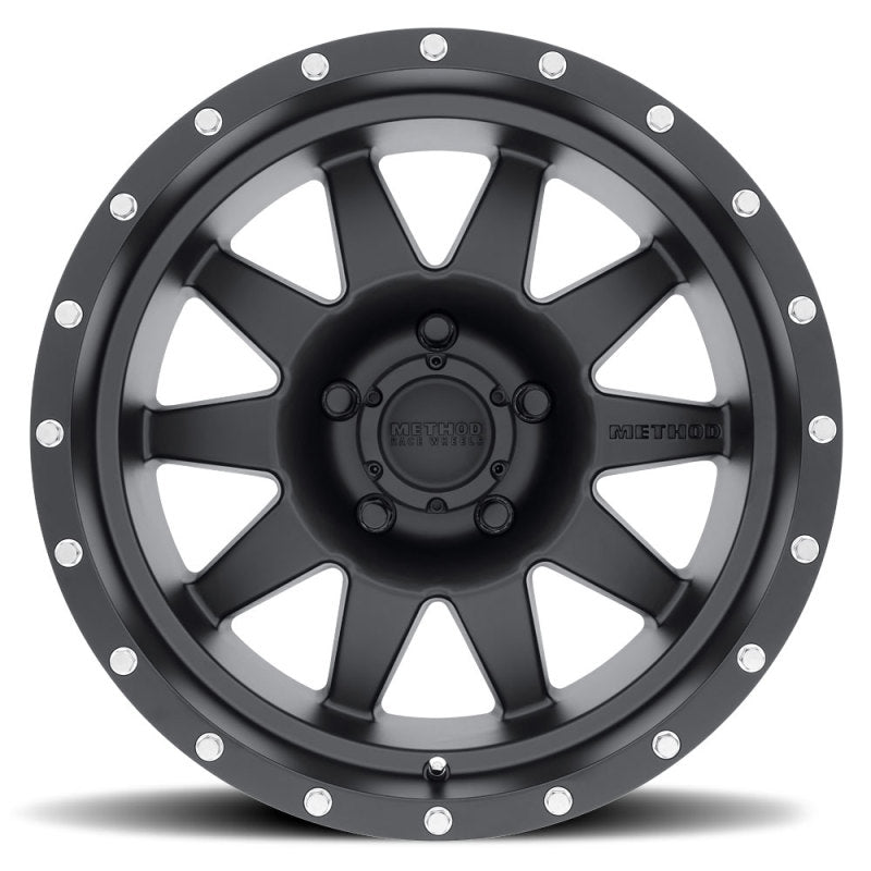 Method Wheels Method MR301 The Standard 17x9 -12mm Offset 5x5 94mm CB Matte Black Wheel