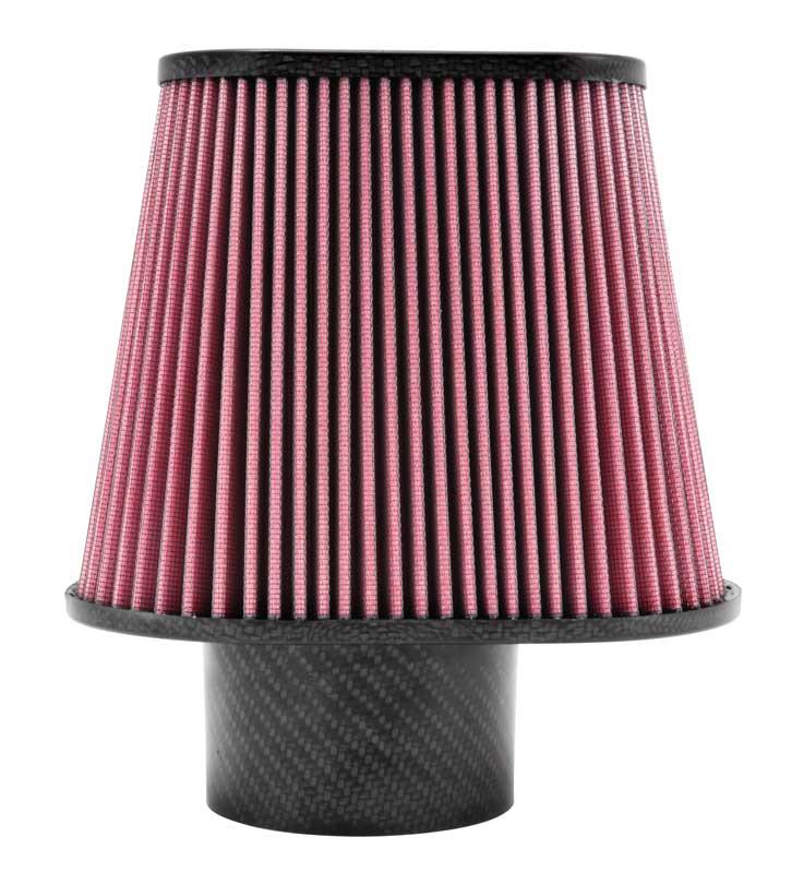 K&N Engineering K&N Universal Air Filter 3 11/16in Flange x 8 3/4 x 5 1/2in Base x 6 3/8 x 3 3/16in Top x 7in Height