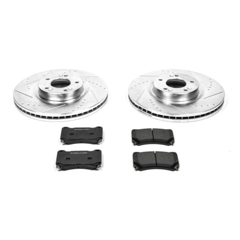 PowerStop Power Stop 09-14 Hyundai Genesis Front Z23 Evolution Sport Brake Kit