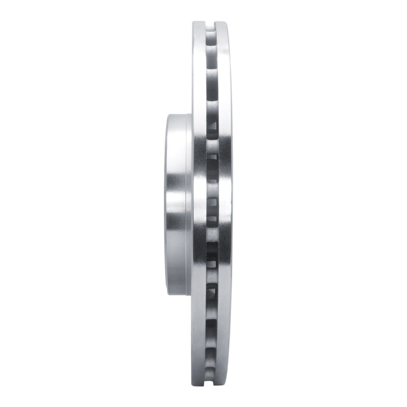 R1 Concepts R1 18-25 Subaru WRX STI Front Left Drilled & Slotted Silver Brake Rotor
