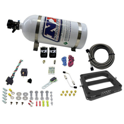 Nitrous Express Dom/Gasoline Nitrous Kit (100-500HP) w/10lb Bottle