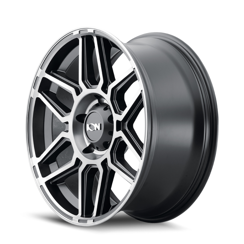 ION Wheels ION Type 146 20x9 / 6x139.7 BP / 18mm Offset / 106mm Hub Matte Black W/Machined Dart Tint Wheel
