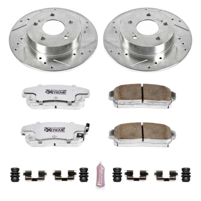 PowerStop Power Stop 2001 Infiniti I30 Rear Z26 Street Warrior Brake Kit