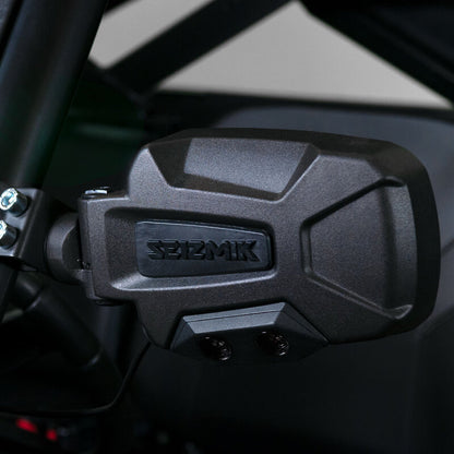 Seizmik 24+ Pol/Cam/Hon/Kaw Pursuit Night Vision LED Sideview Mirror-Adj. 1.75-2 in. ROP Clamp Pair