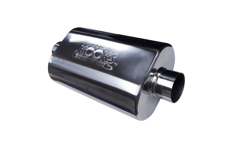 Kooks Headers Kooks Universal 2 1/2in Center/Center Oval Muffler (4x8x12)