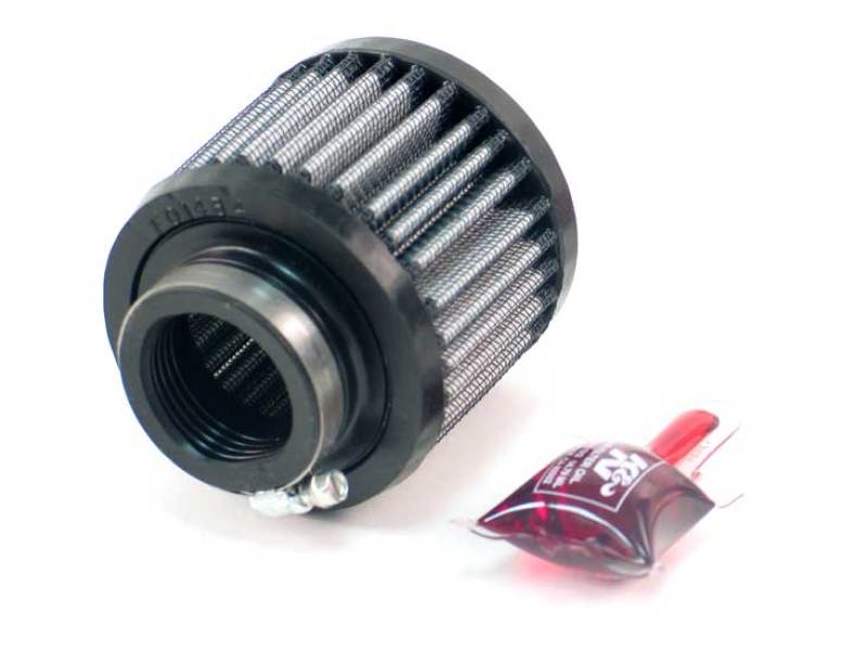 K&N Engineering K&N 1.375in Flange ID x 3in OD x 2.5in H Rubber Base Crankcase Vent Filter