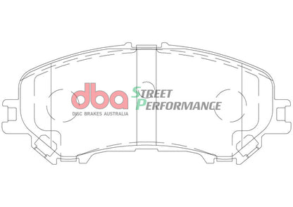 DBA 14-22 Nissan Rogue Sport Front SP Performance Brake Pads