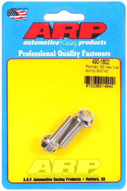 ARP Pontiac SS Hex Fuel Pump Bolt Kit
