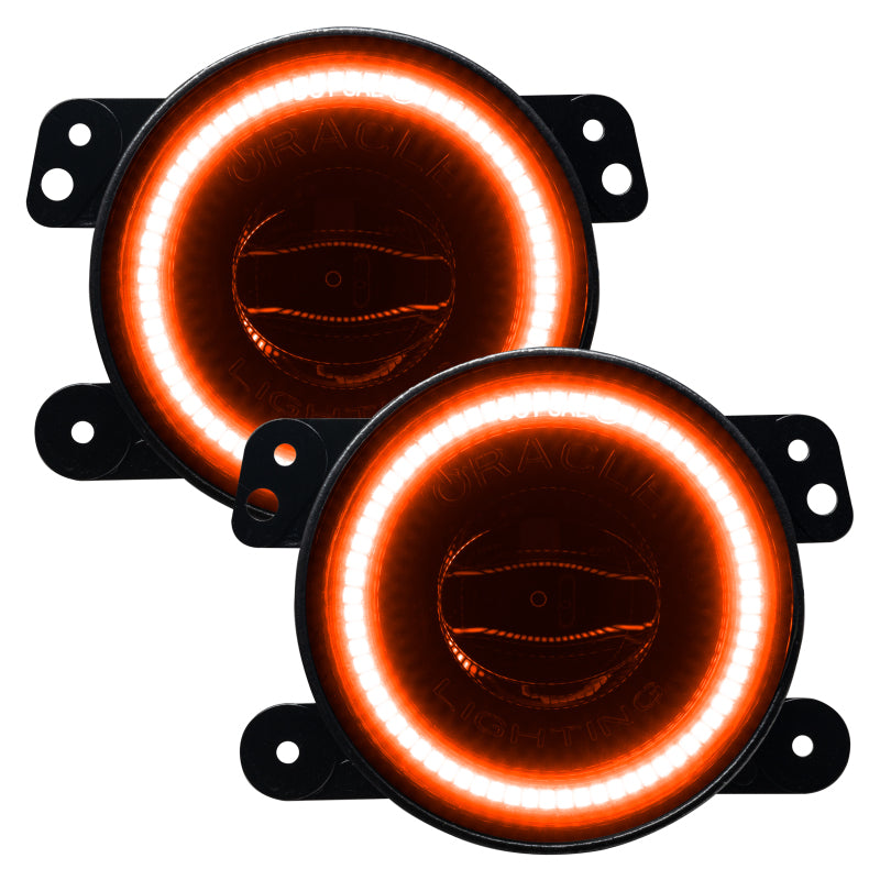 ORACLE Lighting Oracle Jeep Wrangler JK/JL/JT High Performance W LED Fog Lights - Amber